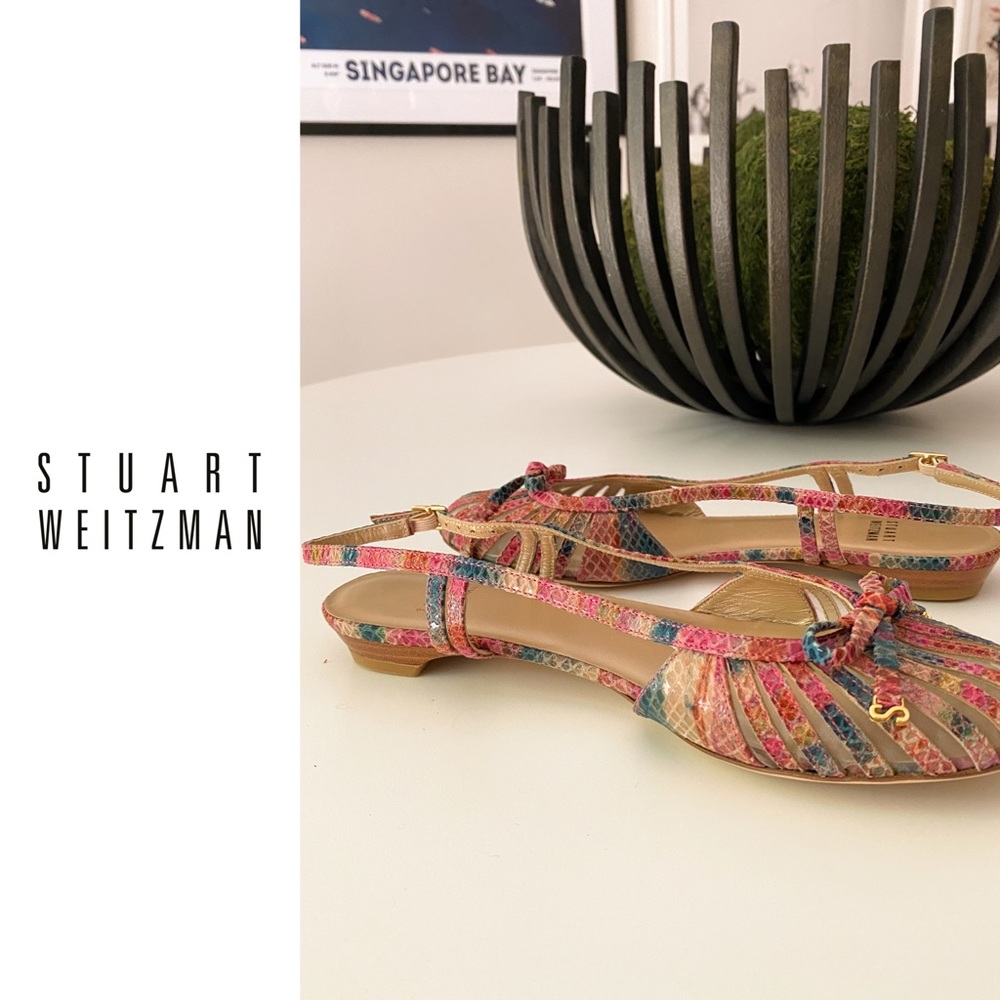 Stuart Weitzman Chanel Style Sling Backs - Picture 10 of 10